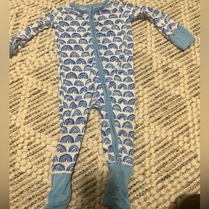 Little Sleepies Blue Rainbows